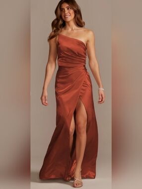 David's Bridal Bridesmaid Galina Signature Dress